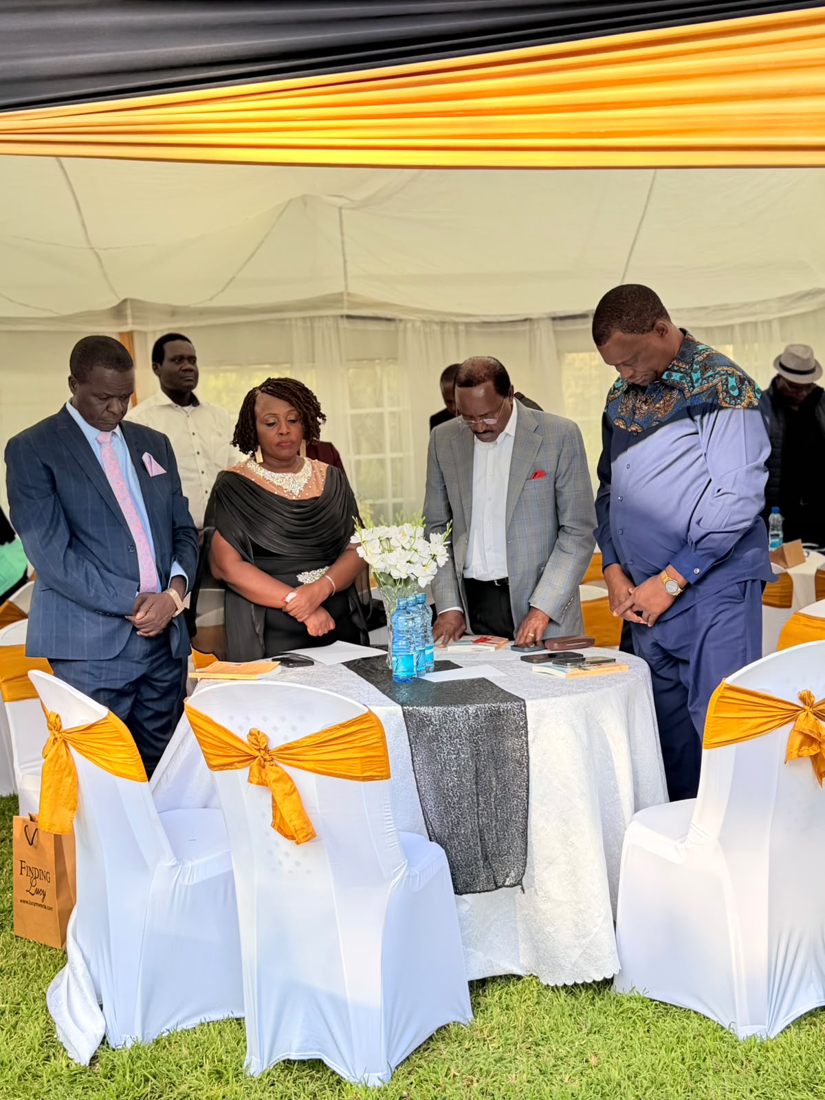 Lucy, Muturi And Kalonzo